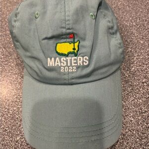 Masters Green and Yellow Logo Cap